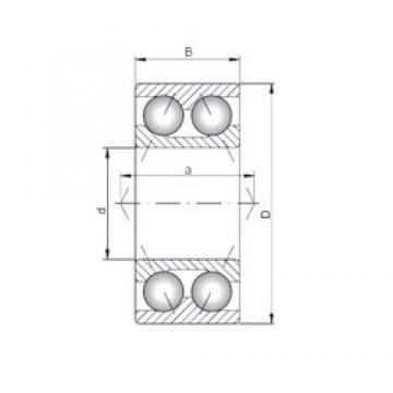 ISO 3202 Rolamentos de esferas de contacto angular