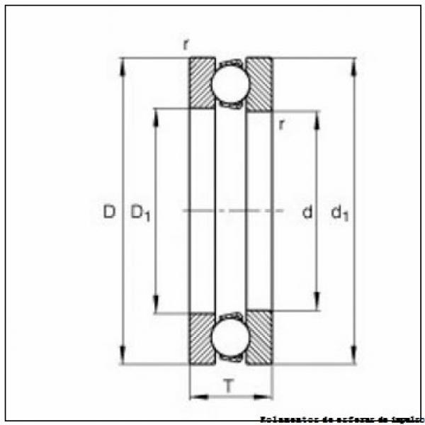 ISO 7236 BDF Rolamentos de esferas de contacto angular #2 image