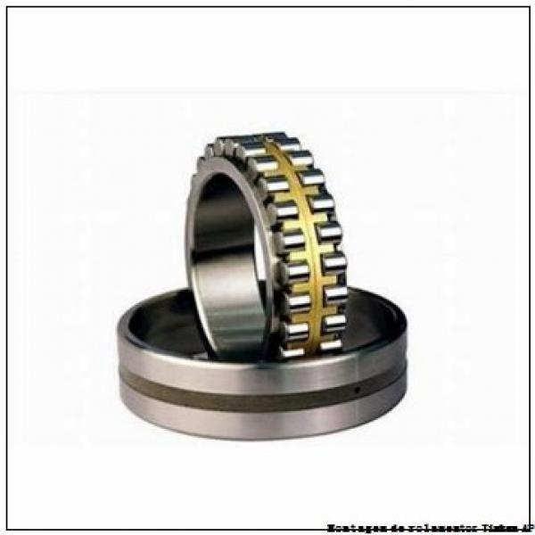 Axle end cap K85521-90010 Backing ring K85525-90010        Montagem de rolamentos de rolos cônicos #3 image