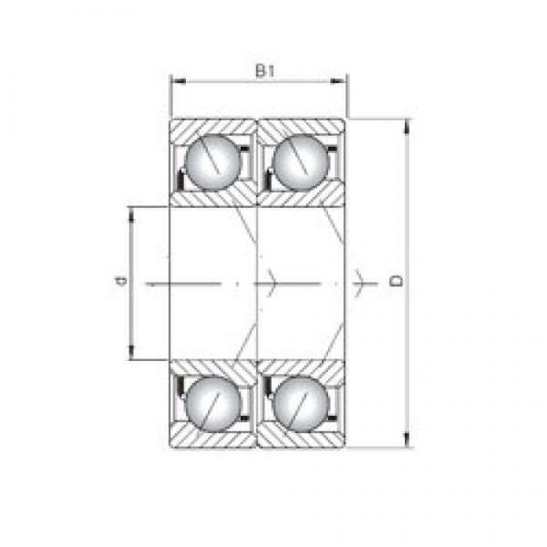 ISO 7006 CDT Rolamentos de esferas de contacto angular #3 image