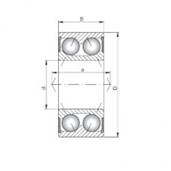 ISO 3203-2RS Rolamentos de esferas de contacto angular #1 image
